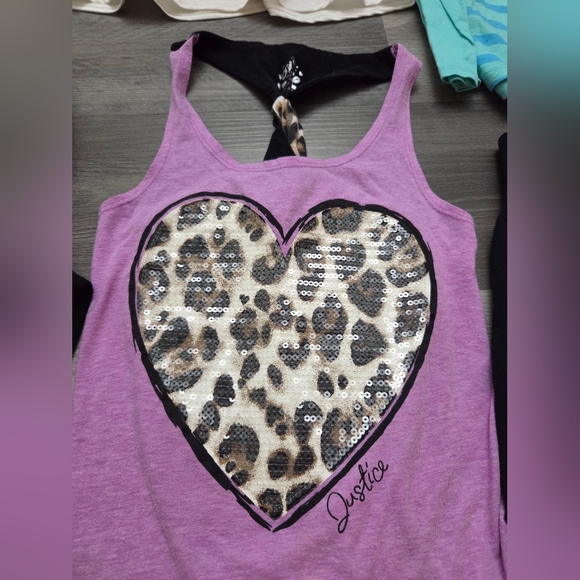 Large Girls Clothing Bundle Size 10/12 – Leggings, Shorts, Tops - Picture 6 of 6